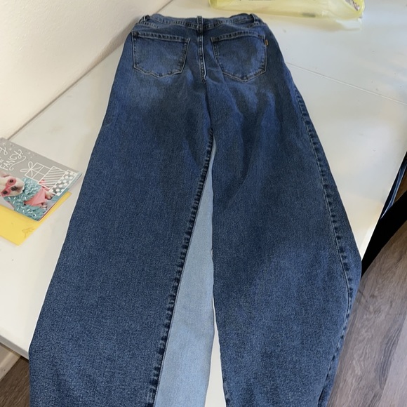 Two tone jeans size 7 (vibrant m.i.u) - Picture 2 of 3